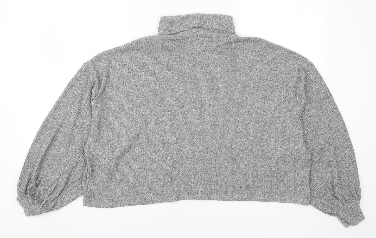 Hollister Womens Grey   Pullover Jumper Size L