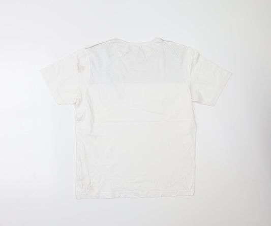 PRIDE & SOUL Mens White T-Shirt Size M
