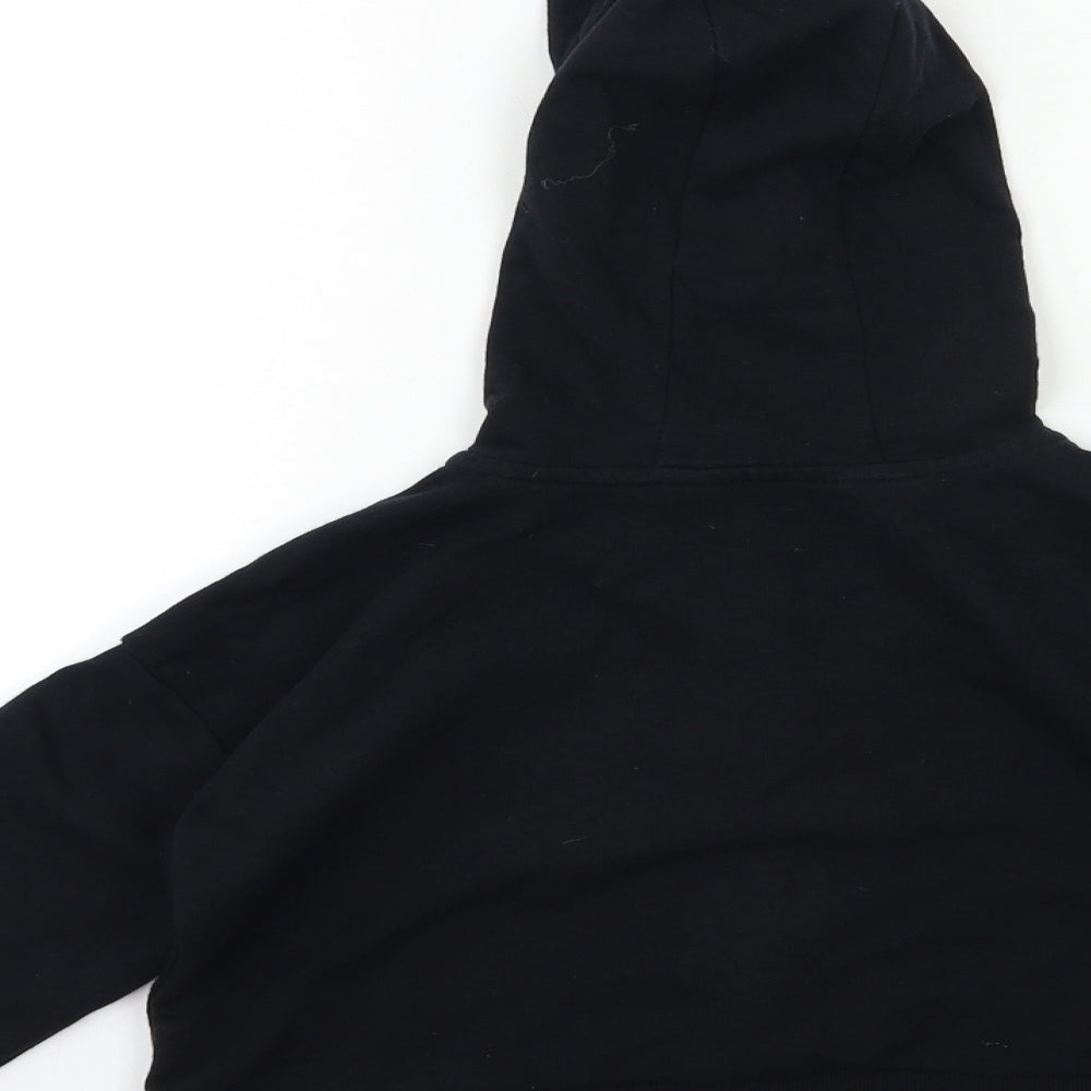 George Boys Black Pullover Hoodie Size 7 Years