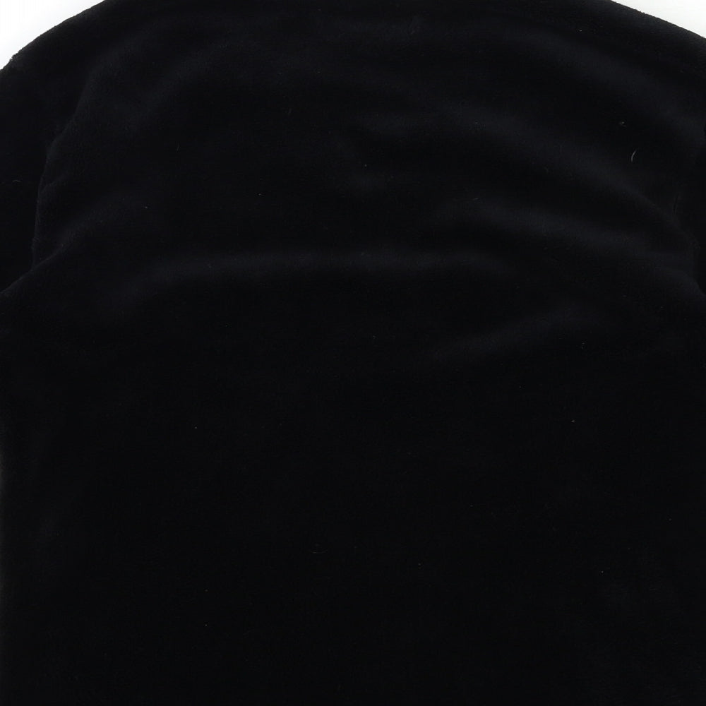 Hudson Boys Black Fleece Pyjama Top Size S