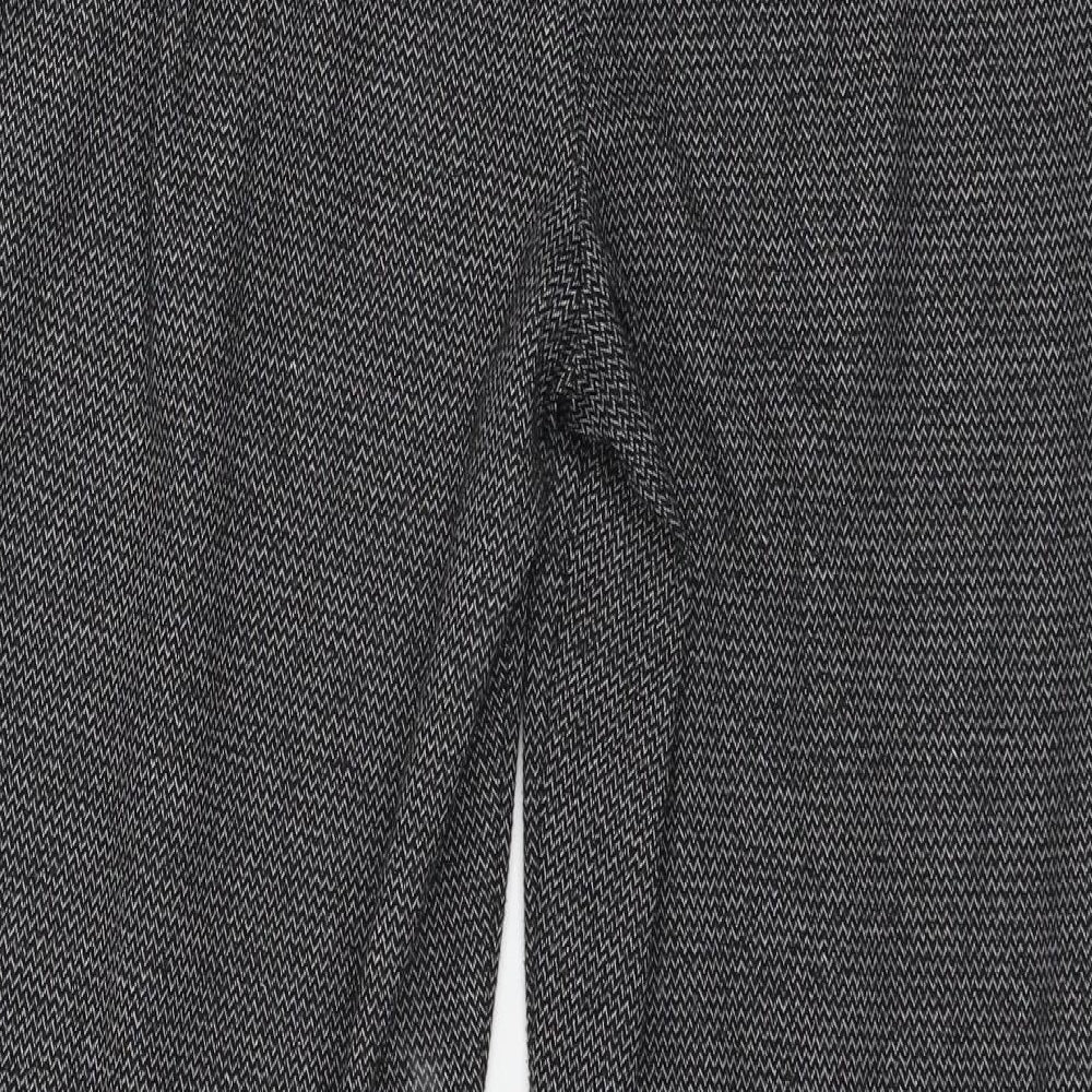 Papaya Womens Grey Trousers Size 10 L26 in