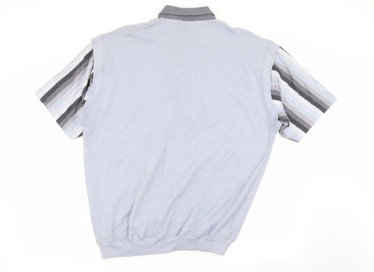 Bar Harbour Mens Blue Pullover Jumper Size M