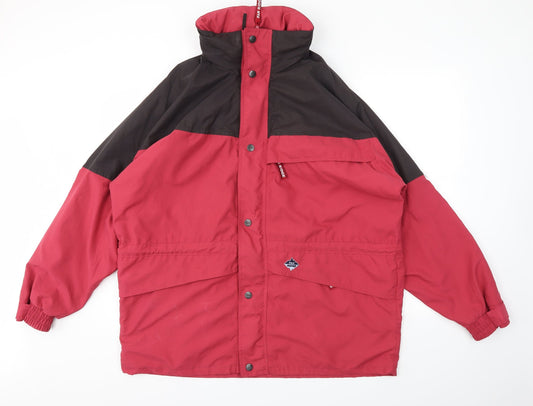Far Ridge Mens Red Jacket Coat Size L