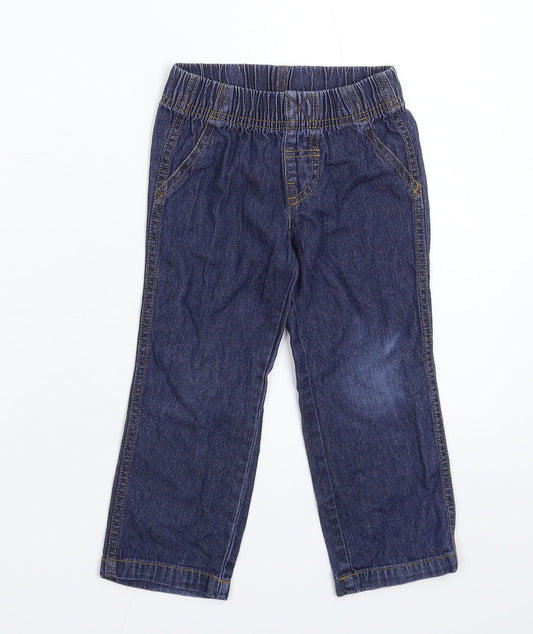 Carter's Boys Blue Denim Capri Jeans Size 3 Years