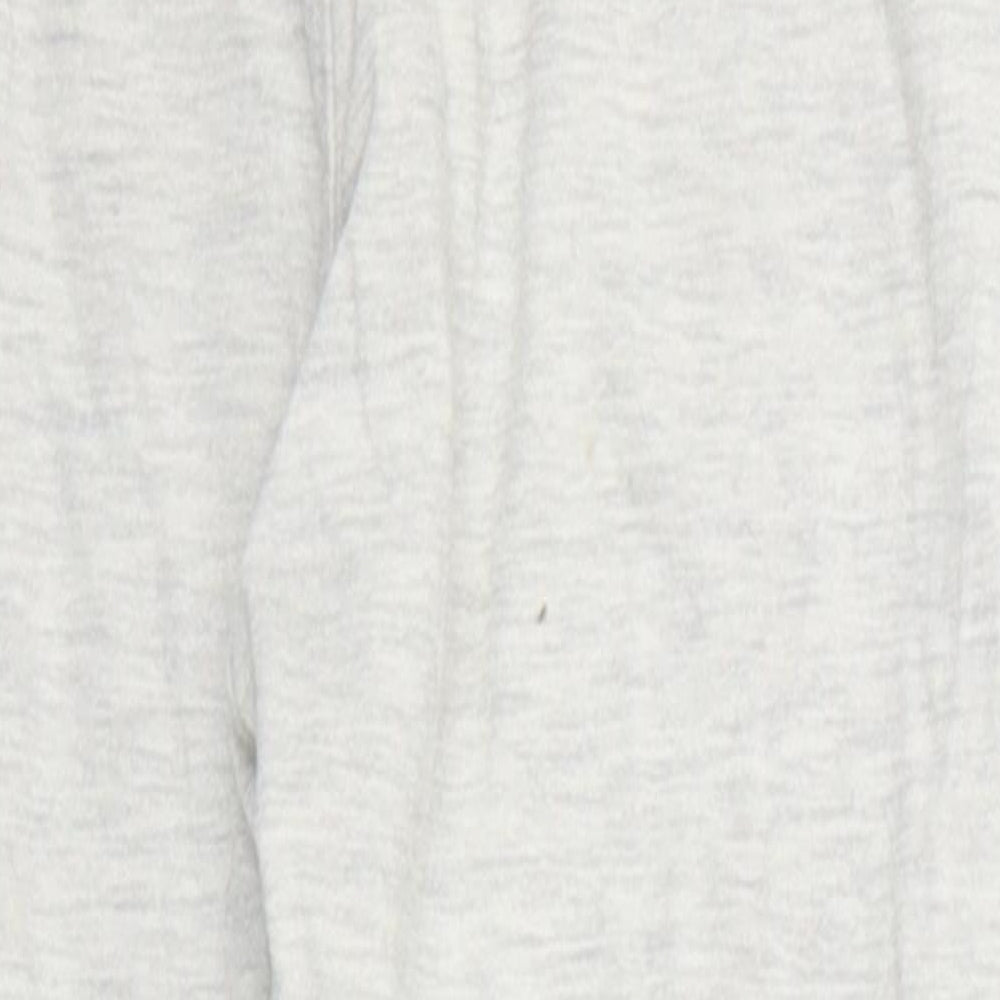 Disney Girls Grey Solid Top Pyjama Pants Size 3-4 Years