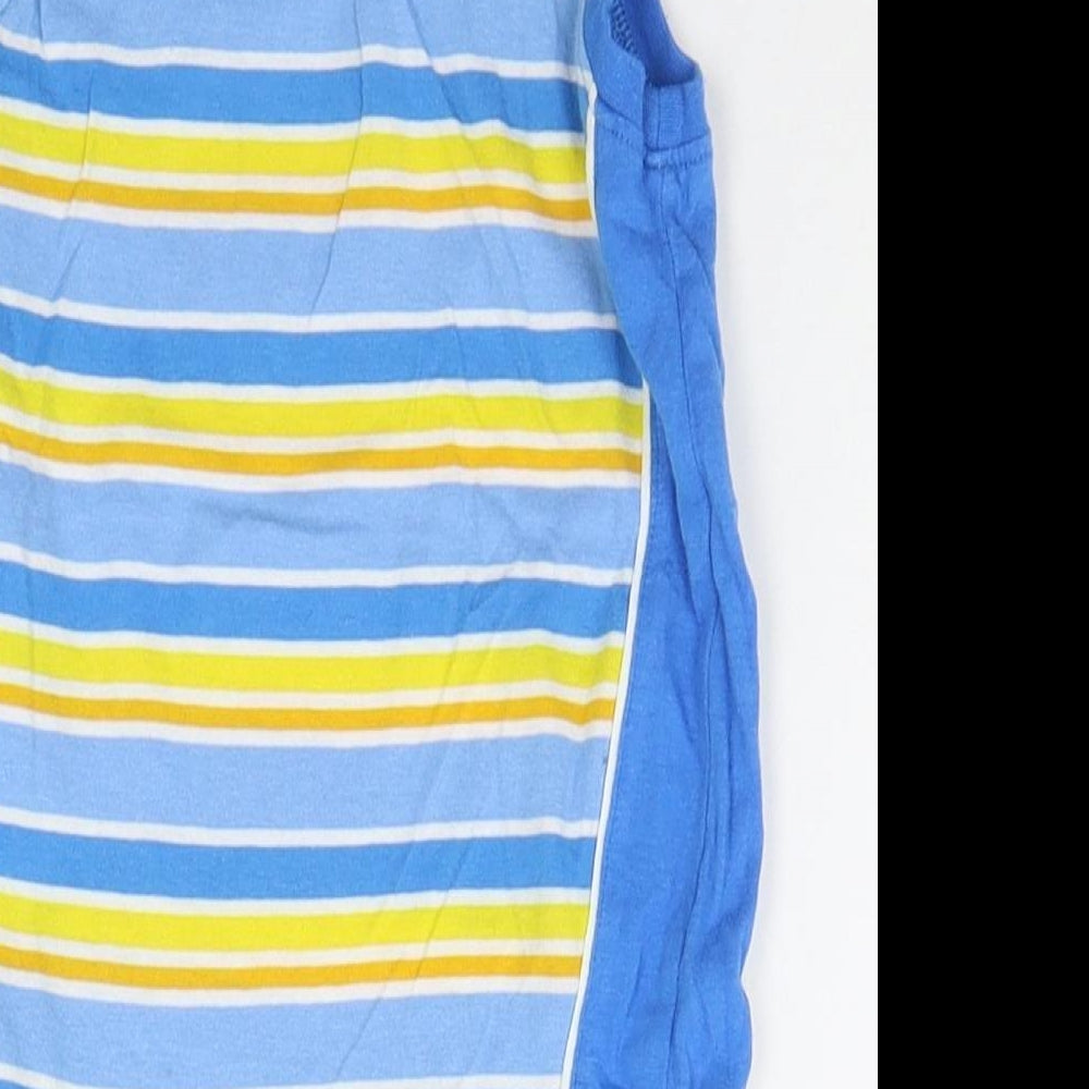 TUP TUP Baby Blue Striped Babygrow One-Piece Size 9-12 Months