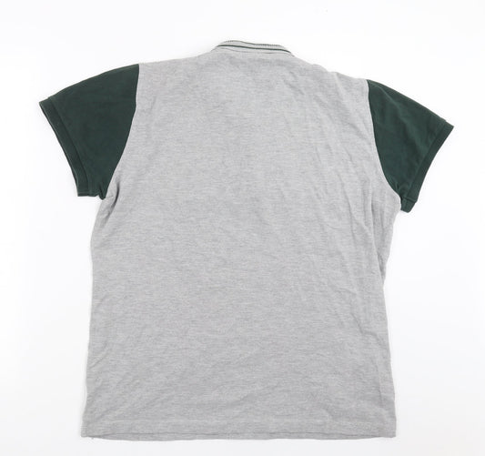 ACW85 Mens Grey Polo Size L