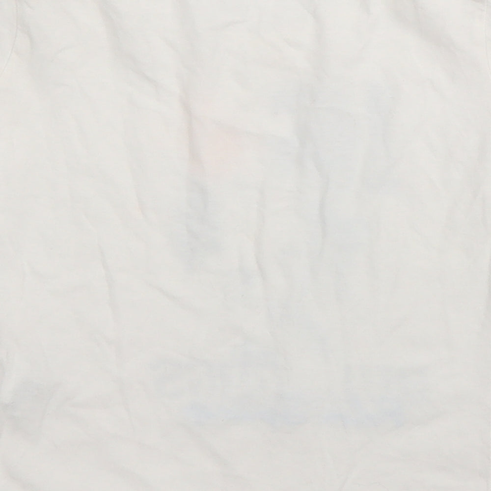 Brand and care label for Zara Baby White Basic T-Shirt, size 18-24, Months
