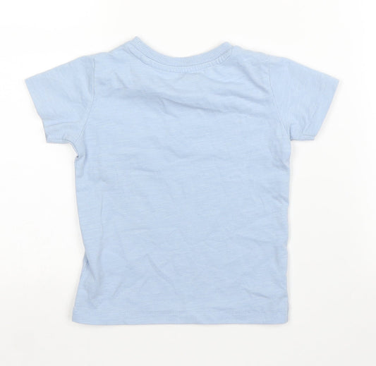 NEXT Boys Blue Basic T-Shirt Size 12 Months