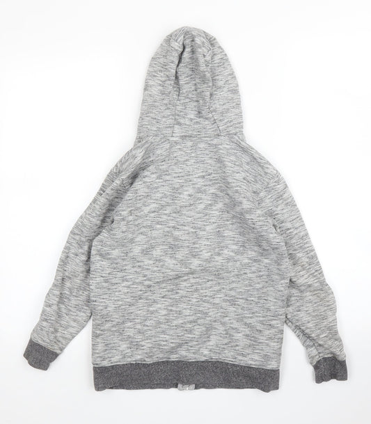 George Womens Grey Full Zip Hoodie