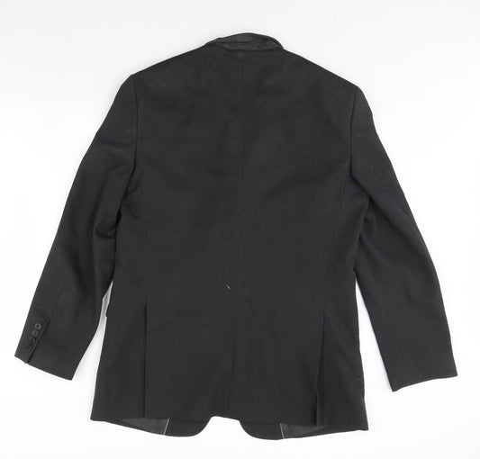 Greenwods Mens Grey Jacket Blazer Size 42 - Shoulder Pads