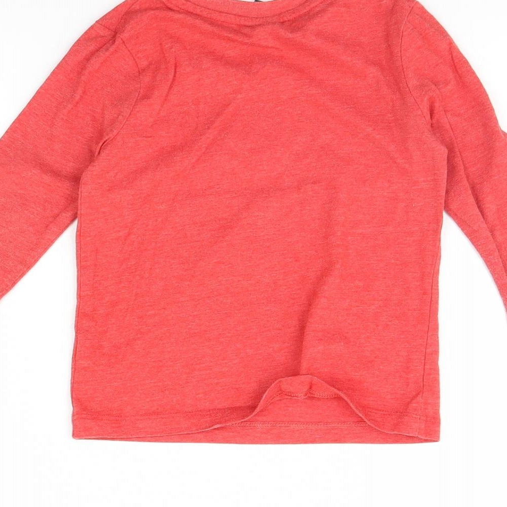 George Baby Red Basic T-Shirt Size 24 Months - Superhero
