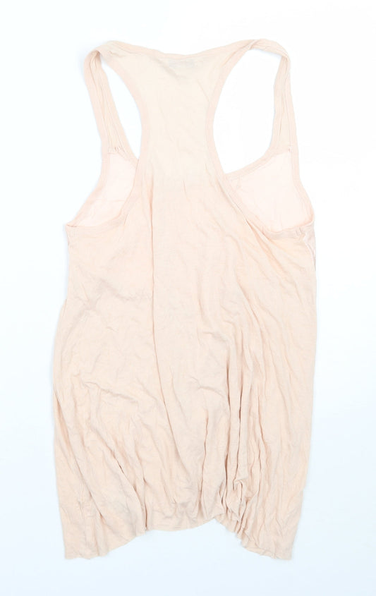 Newlook Womens Pink Basic Tank Size 12
