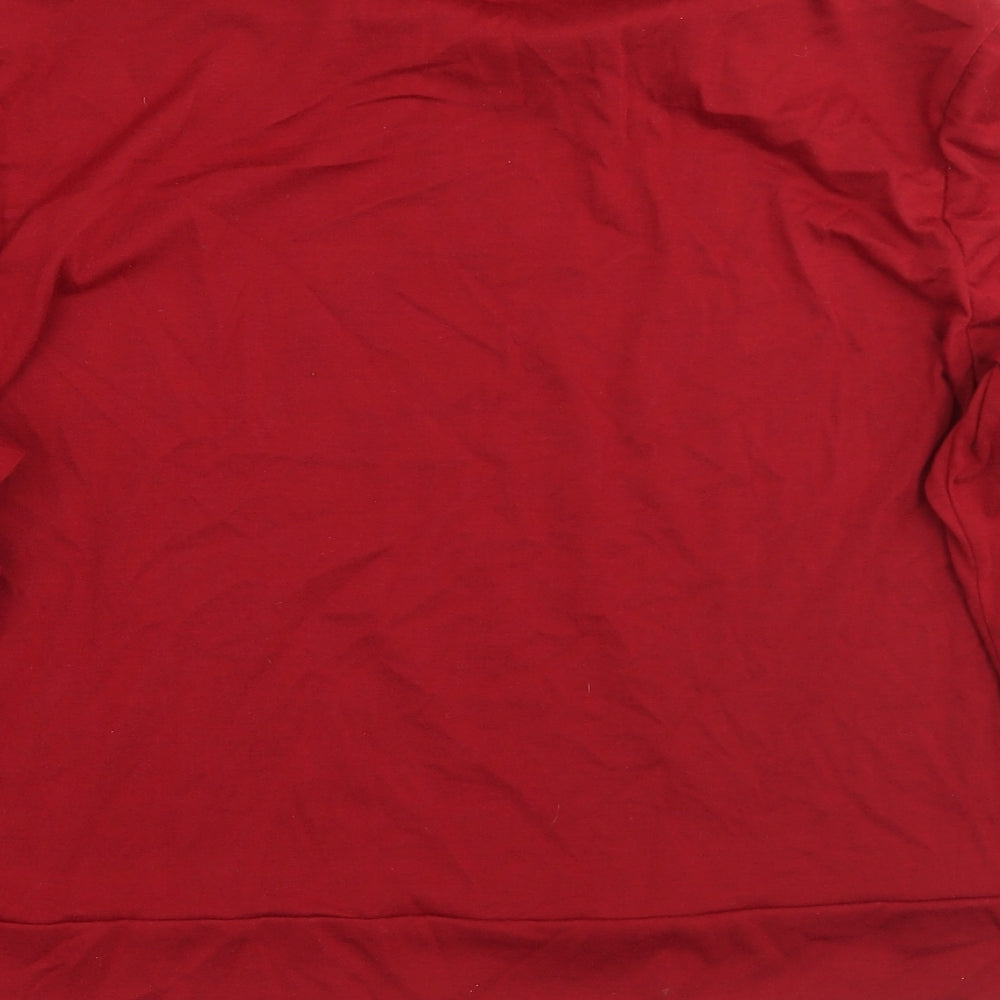 Preworn Womens Red Pullover Jumper Size L