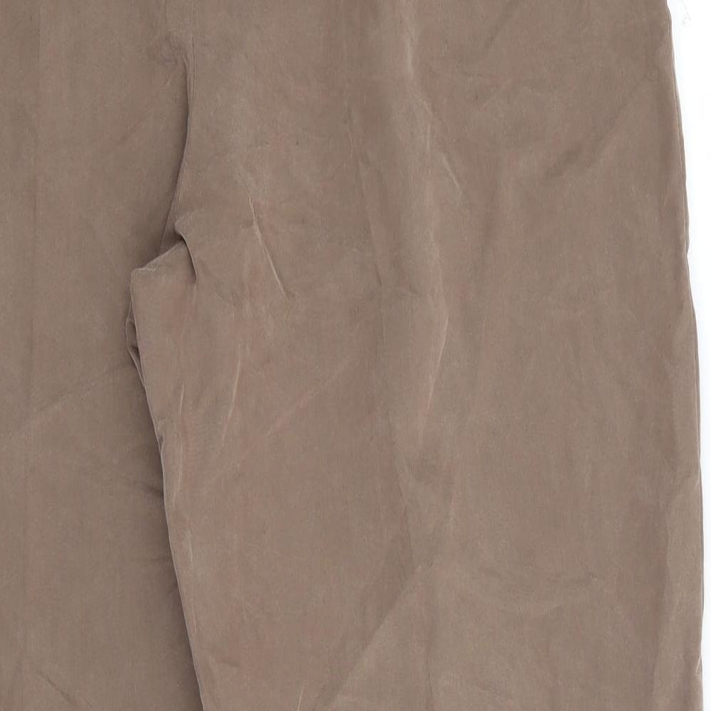 Bonmarché Womens Brown Trousers Size 22 L27 in