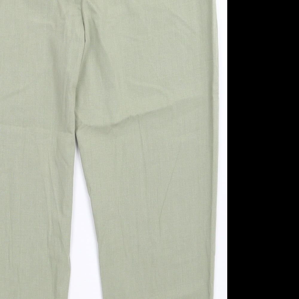 Design essentials Womens Green Trousers Size 22 L27 in