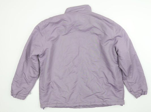 Cotton Traders Womens Purple Rain Coat Coat
