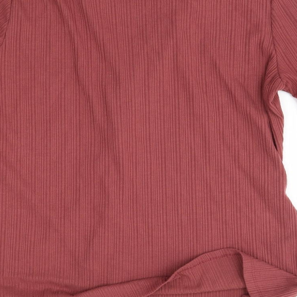 Primark Womens Red Cardigan Jumper Size L