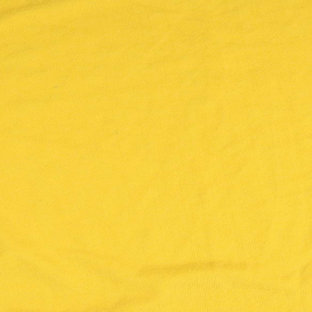 New Look Womens Yellow Pullover Jumper Size L