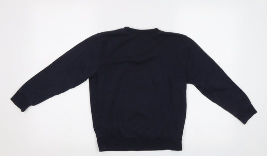 George Boys Blue Pullover Sweatshirt Size 8-9 Years