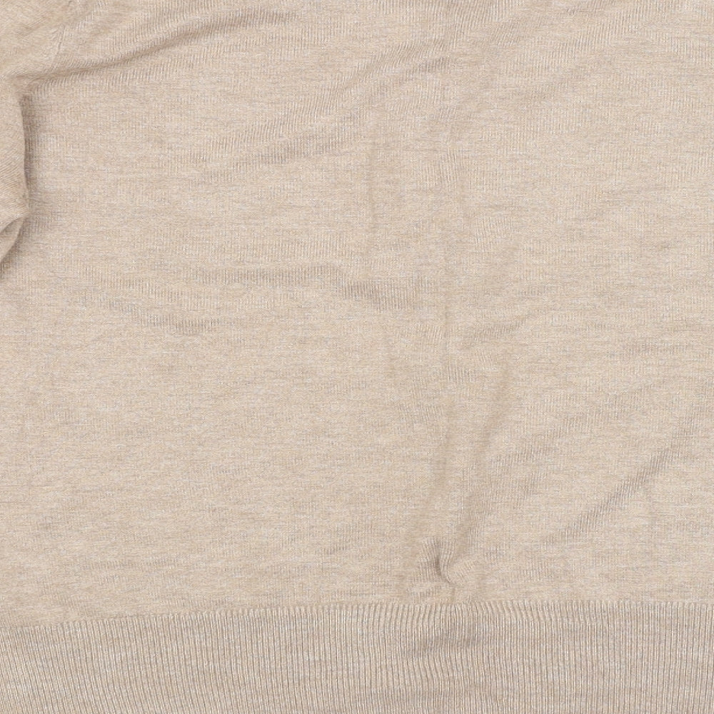 M&S Womens Brown Cardigan Jumper
