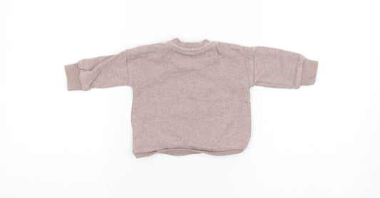 Nutmeg Baby Purple Pullover Jumper Size 0-3 Months