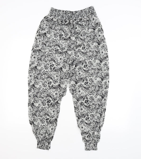 LIU LI Womens Multicoloured Paisley Bloomer Trousers L27 in