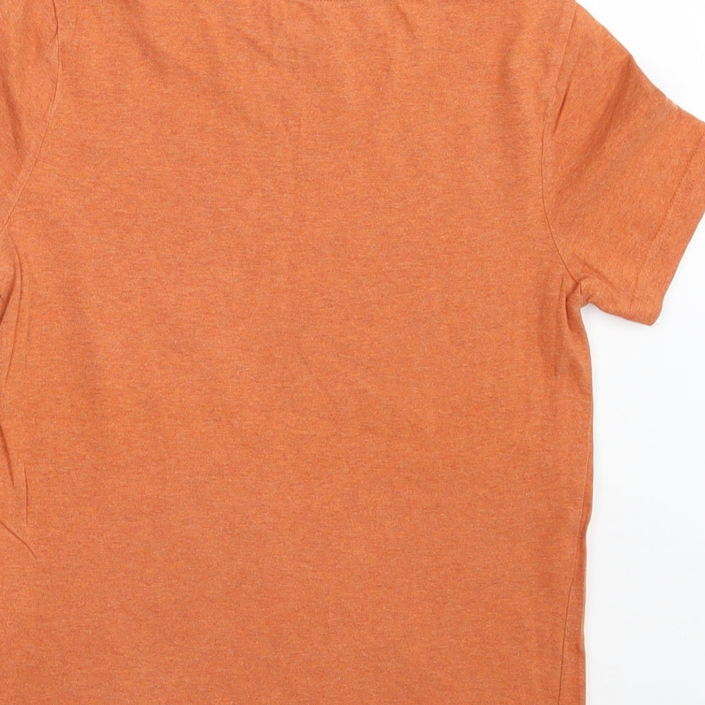 F&F Boys Orange Basic T-Shirt
