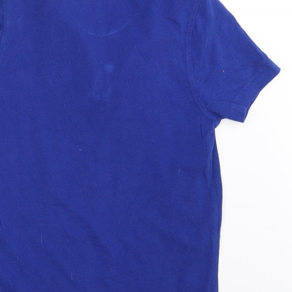 F&F Boys Blue Pullover Polo Size 9-10 Years