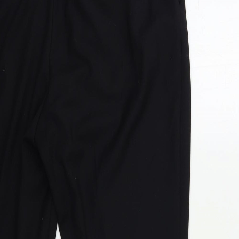Linea Womens Black Trousers Size 12 L26 in
