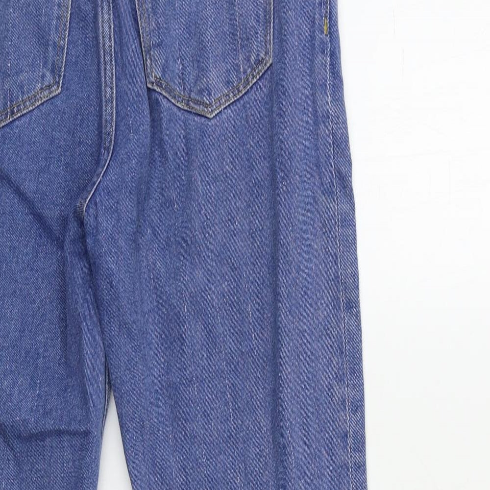 Hollister Womens Blue  Denim Straight Jeans Size 26 in L30 in