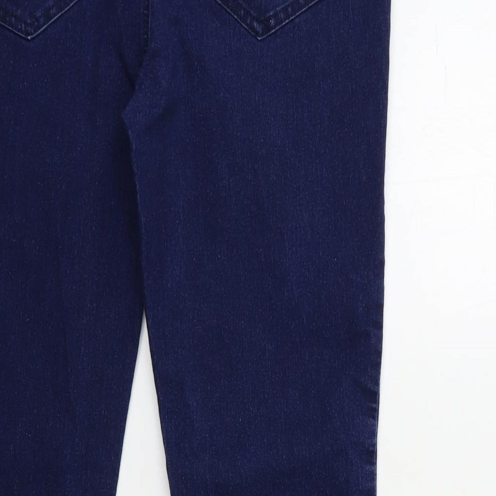 George Womens Blue Denim Skinny Jeans Size 14 L28 in