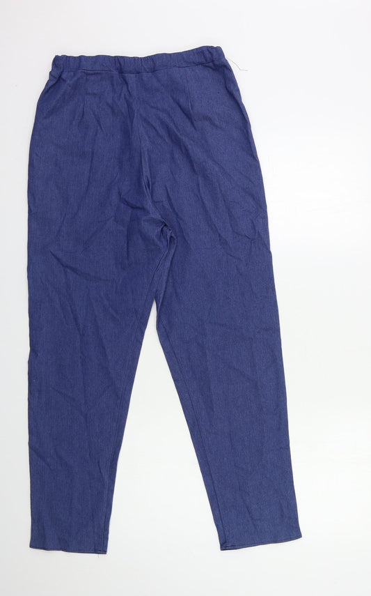 Preworn Womens Blue Denim Skinny Jeans Size 30 in L27 in