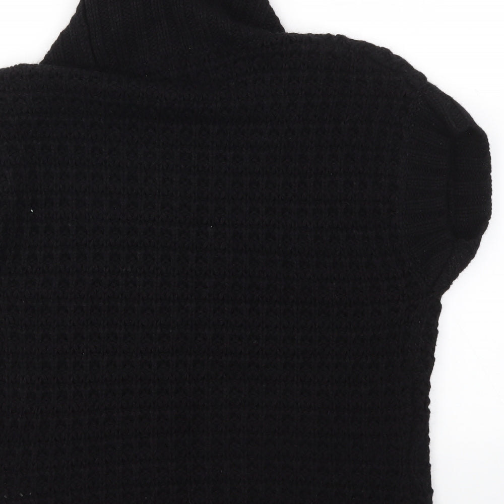 M&S Womens Black Cardigan Jumper Size 14