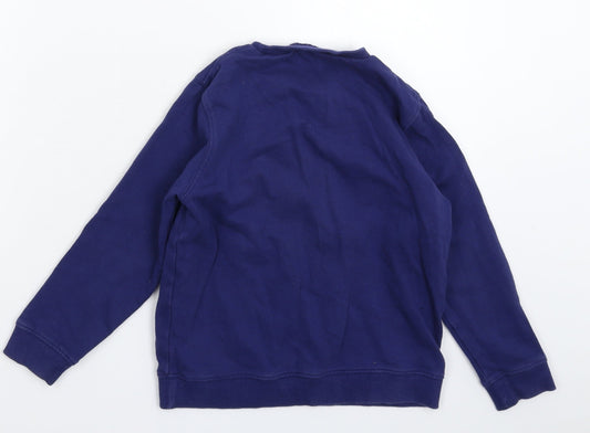 Preworn Boys Blue Pullover Sweatshirt Size S