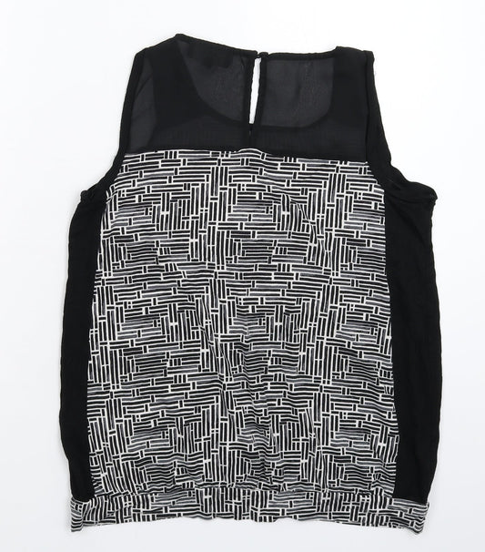 NEXT Womens Multicoloured Geometric Basic Tank Size 14
