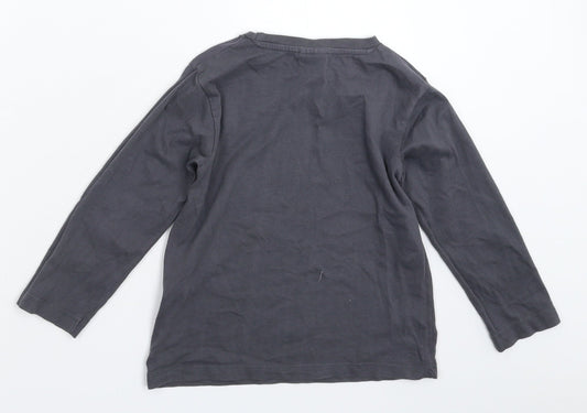 Star Wars Boys Grey Basic T-Shirt Size S