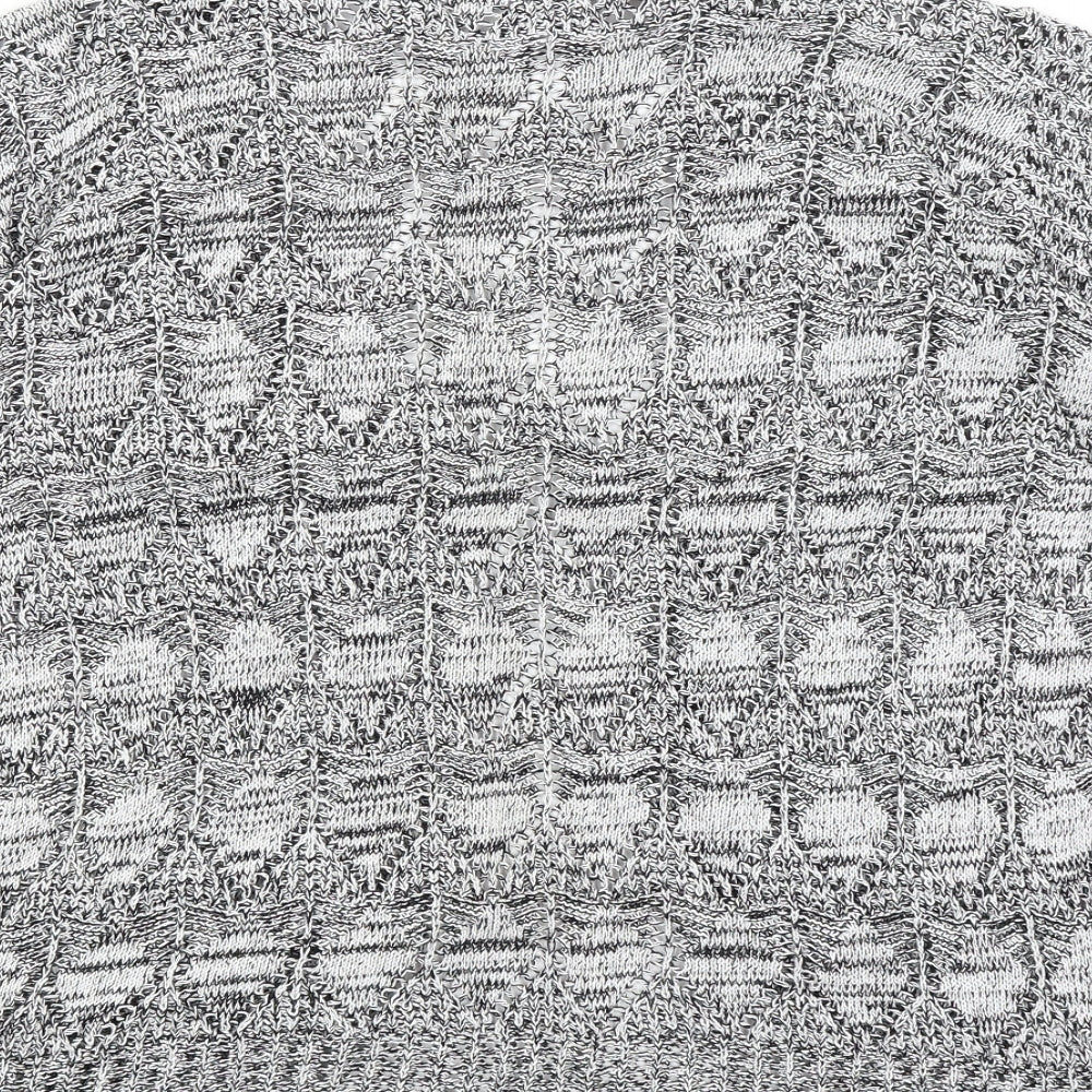 Pulse Womens Grey Cardigan Jumper Size L