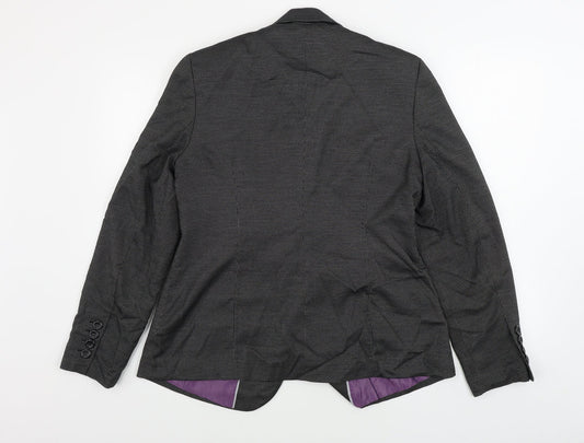 NEXT Womens Grey Jacket Blazer Size 16