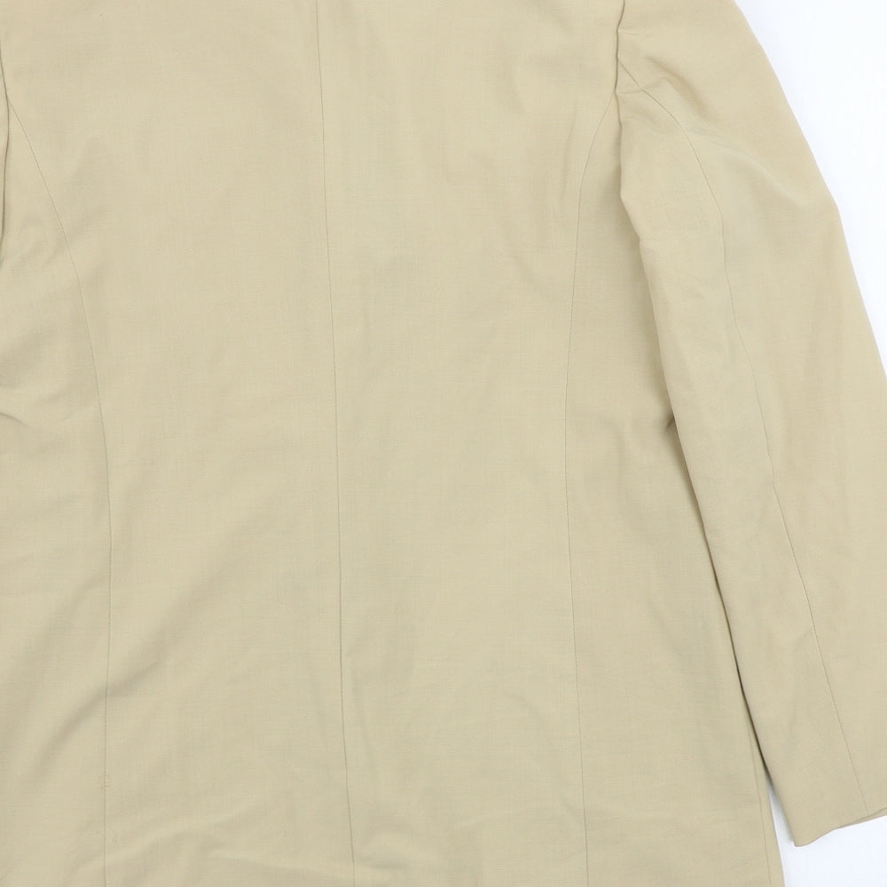 Yarell Womens Beige Jacket Blazer Size 12