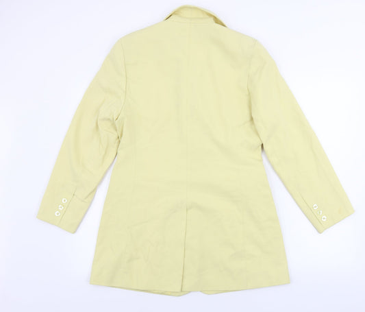 Classics Womens Yellow Jacket Blazer Size 12