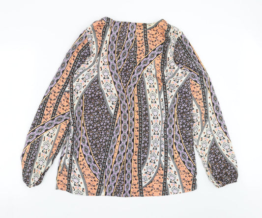 BPC Selection Womens Multicoloured Floral Basic Blouse Size 14