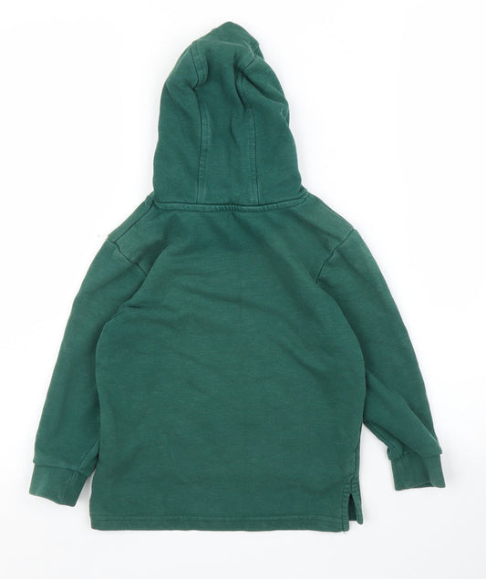 George Boys Green Pullover Hoodie Size 4 Years