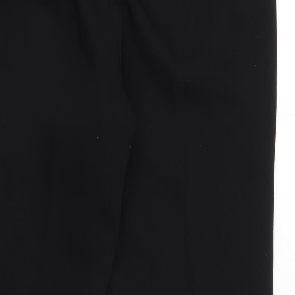 Topshop Womens Black Trousers Size 10 L27 in