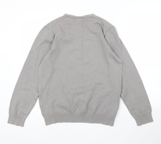 Burton Mens Grey Pullover Jumper Size S
