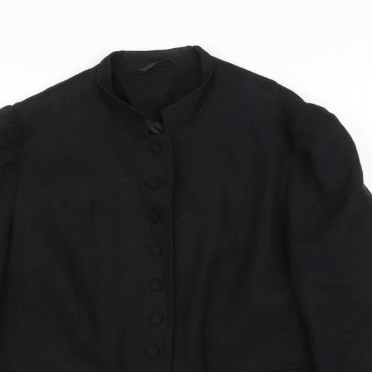Littlewoods Womens Black Jacket Blazer Size 14