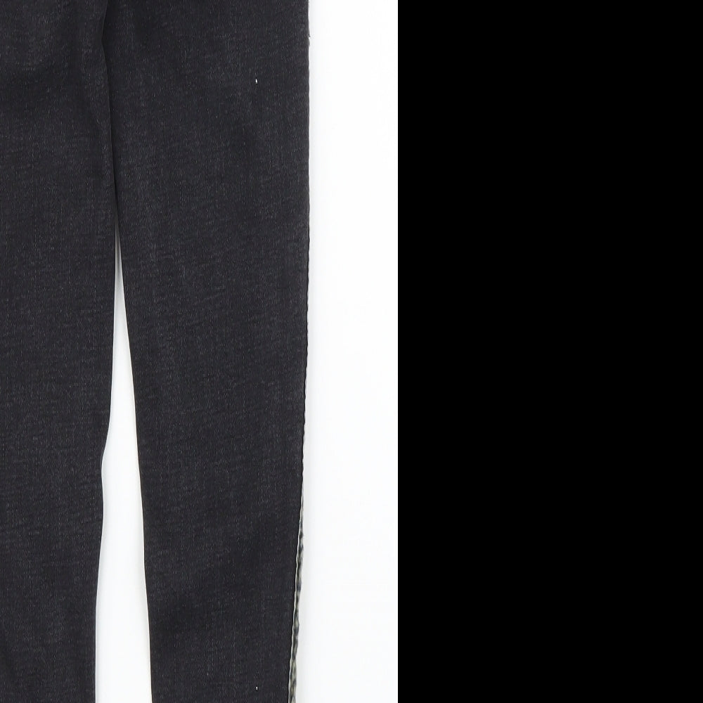 Matalan Girls Black Denim Skinny Jeans Size 9 Years