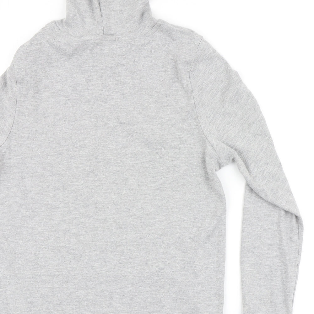 George Womens Grey Pullover Hoodie Size 10