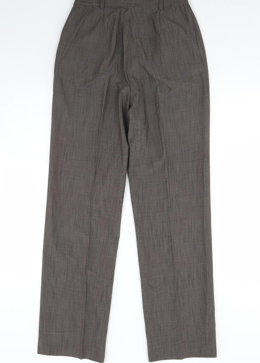 Oscan B Womens Brown Trousers Size 10 L30 in