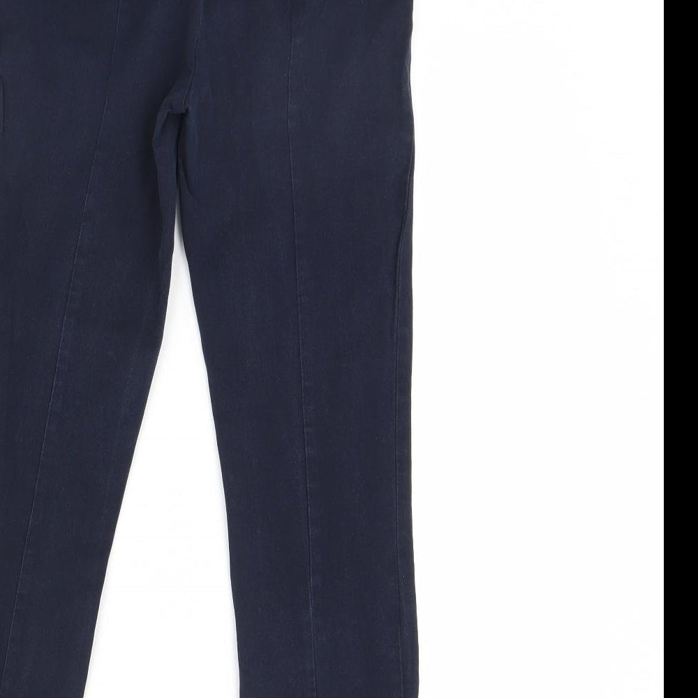 Preworn Womens Blue Denim Skinny Jeans Size 28 in L27 in